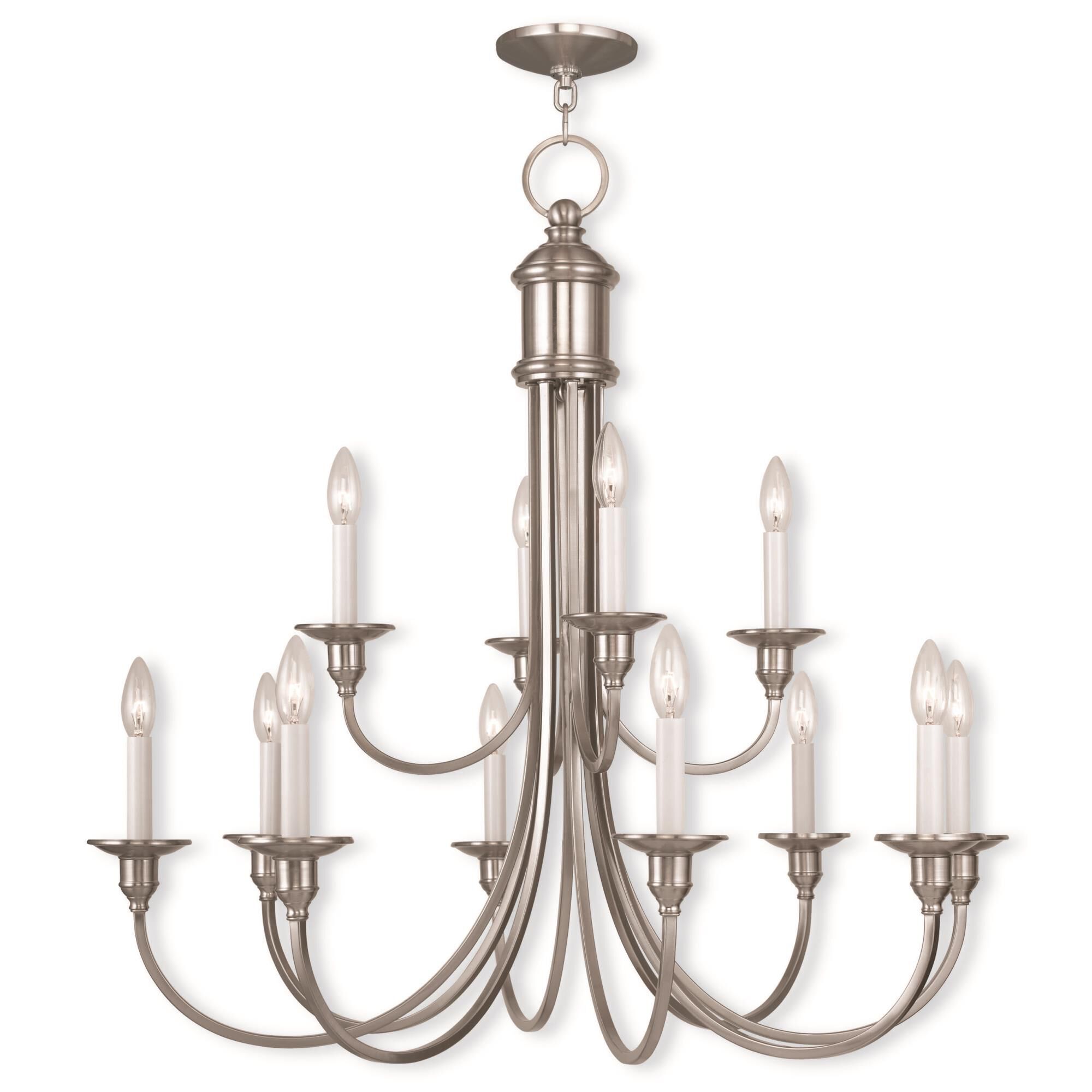 Cranford 34 Inch 12 Light Chandelier by Livex Lighting